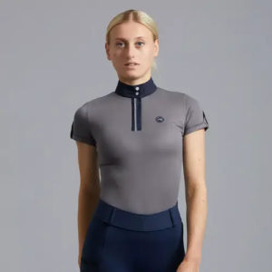 Premier Equine ridebluse Amia - Antracitgr� - 44