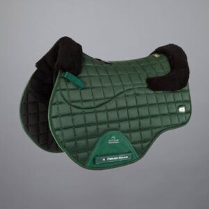 Premier Equine Atlantis CC Satin spring underlag - Oliven/sort merino