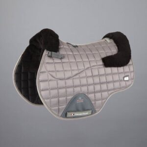 Premier Equine Atlantis CC Satin spring underlag - Gr�/sort merino