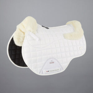 Premier Equine Atlantis CC Satin spring underlag - Hvid/natur merino