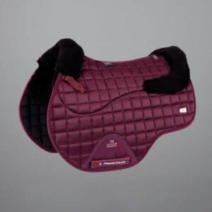 Premier Equine Atlantis CC Satin spring underlag - Vinr�d/sort merino