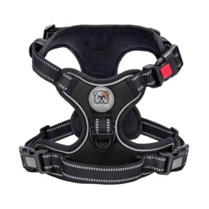 Boston Pet Anti-Pull Hundesele (Sort) - Medium