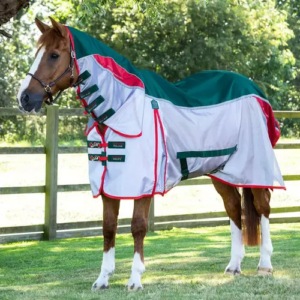 Premier Equine Buster Stay-Dry Super Lite insektd�kken - Gr�n