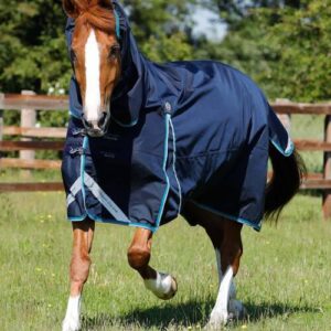 Premier Equine Buster Storm 100g d�kken med hals - 7,0" - 165cm, Navy
