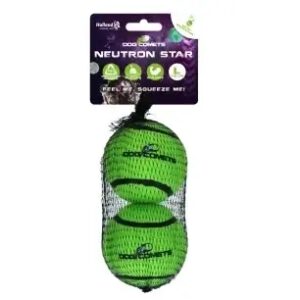 Dog Comets Tennisbolde Green, 2 stk Large