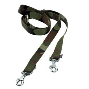 BOBBY Camouflage Hundeline med tre positioner