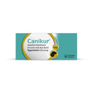 Canikur Tyggetabletter til maveproblemer, 12 tabl.