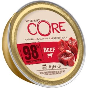 Core Cat Pat� 98% Beef, 12 x 85g