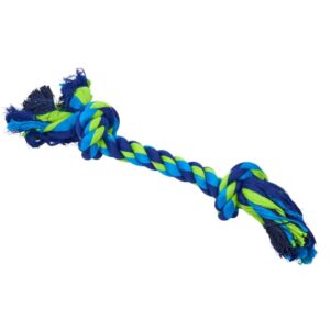 BUSTER Colour Dental Rope (Bl�/Lime) - Large