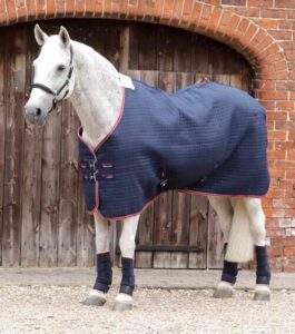 Premier Equine Dry-Tech Horse Cooler d�kken - Navy - 5,9" (130cm)