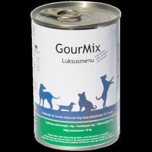 GourMix luksus d�semad med kallun, hund, 400g