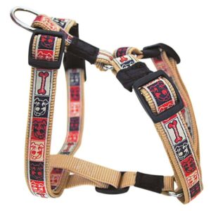 WOUAPY "5 Chien" Hundesele - Small - R�d