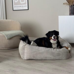 Carl hundekurv - Beige / smal fl�jl - XL