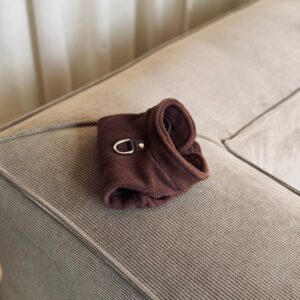 Hunde fleecetr�je - brun - Small / Brun
