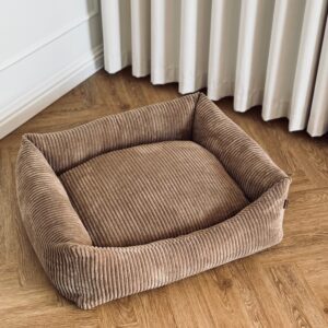Bj�rk hundekurv - Lys brun i bred fl�jls - Large