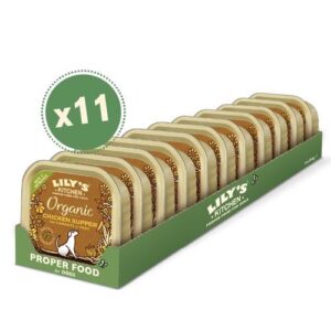 Lilys Kitchen Pat� Organic Chicken Supper, 11 x 150g