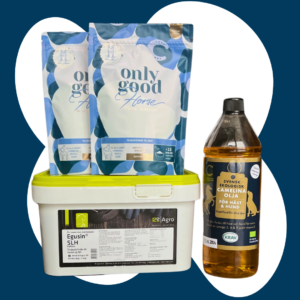 Kombipakke Egusin SLH og Onlygoodhorse og Camelina olie