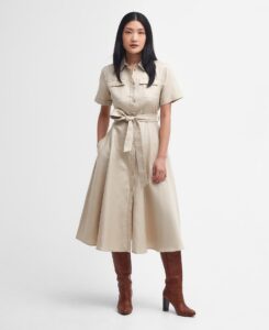 Barbour - Dame, Kjole, Margaret Midi - 16
