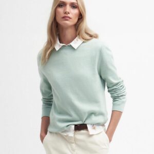 Barbour - Dame, Pullover, Lavender, Strik - Bayleaf - 10 / Bayleaf