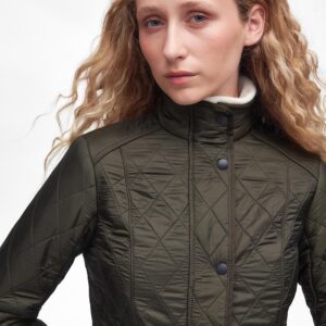 Barbour - Jakke, dame, Cavalry Polarquilt - Olive / 40