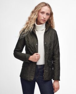 Barbour - Jakke, dame, Cavalry Polarquilt - Olive / 36