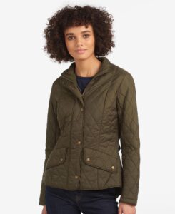 Barbour - Dame, Jakke, Flyweight Cavalry -Olive - 36 / Olive