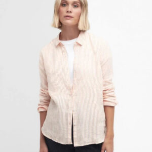Barbour - Dame, Skjorte, Marine, Apricot Crush - 10 / Apricot Crush
