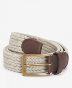 Barbour - Herre, B�lte, Nevis Web, Mist - L / Mist