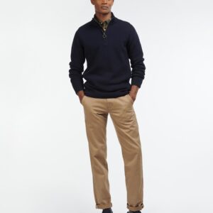 Barbour - Sweater, herre, Holden Half Zip - Navy / XXL