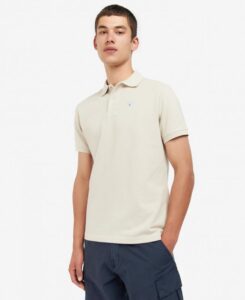 Barbour - Herre, Polo - Mist - M / Mist