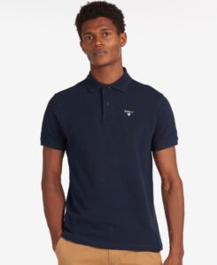 Barbour - Herre, Polo - New Navy - L / New Navy