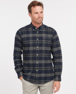 Barbour - Herre, Skjorte, Betsom - Grey Marl - Grey Marl / L