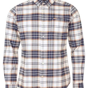 Barbour - Herre, Skjorte, Portdown - Ecru - Ecru / L