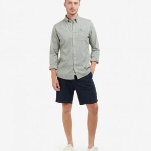 Barbour - Herre, Skjorte, Nelson TS - Bleached Olive - XXL / Bleached Olive