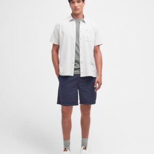 Barbour - Herre, Kor�rmet, Skjorte, Nelson - Mist - L / Mist
