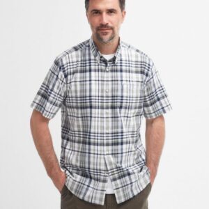 Barbour - Herre, Kort�rmet Skjorte, Hartley - Olive - XL / Olive