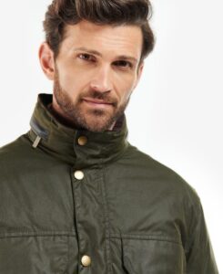 Barbour - Jakke, herre, Malcolm, Wax - Archive Olive / XXL