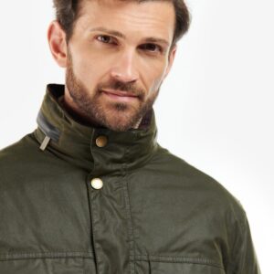 Barbour - Jakke, herre, Malcolm, Wax - Archive Olive / XXL