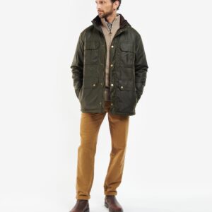 Barbour - Jakke, herre, Malcolm, Wax - Archive Olive / M