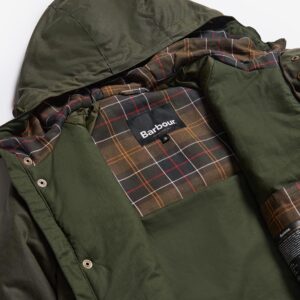 Barbour - Jakke, herre, Wax Parka, Army Green - Olive/Classic / XXL