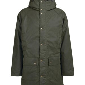 Barbour - Jakke, herre, Wax Parka, Army Green - Olive/Classic / L