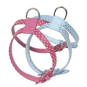 Polka Dot Hundesele - Small - Lysebl�