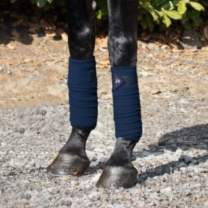 Premier Equine Polo Fleece bandager - Navy