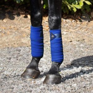 Premier Equine Polo Fleece bandager - Bl�