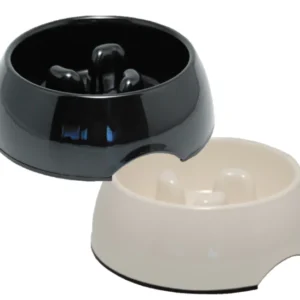 Royal Slow-Eating Hundesk�l - Large - Hvid