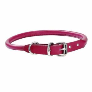 BOBBY Rundsyet Hundehalsb�nd - R�d