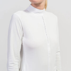 Samshield - Tr�je, lang�rmet, Julia Crystal leaf, Hvid - WHITE / L