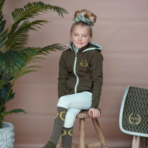 Joline - B�rn, Softshell, Jakke, Gr�n - 110-116 / Green