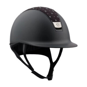 Samshield - Regular Shadowmatt Royal flower w. Crystal Fabric, 2.0 - Black - L / Black Chrome