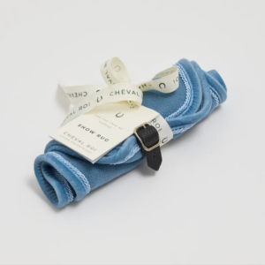Cheval Roi Fleecetæppe, Powder Blue